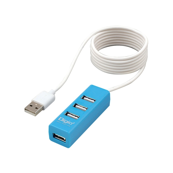 NAKABAYASHI Digio2 UH-2614BL blue USB Hub