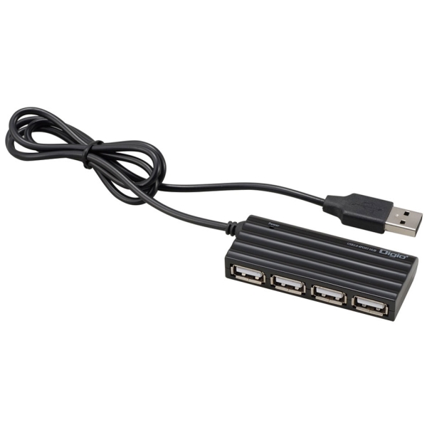 NAKABAYASHI Digio2 UH-2624BK black USB Hub