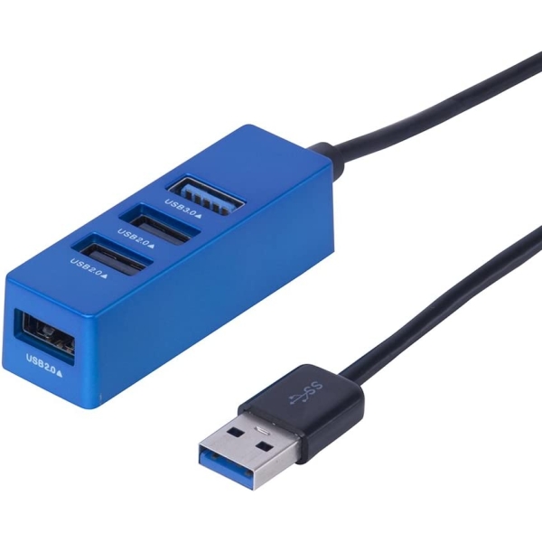 USB Hub Nakabayashi Digio2 UH-3074BL Blue USB Hub