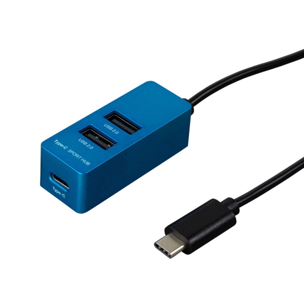 NAKABAYASHI Digio2 UH-C2453BL blue USB Hub