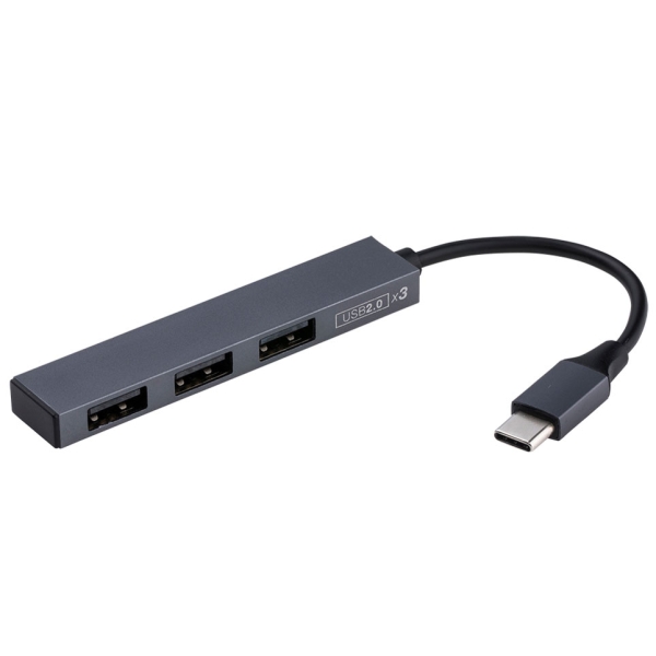 NAKABAYASHI Digio2 UH-C2573GY gray USB Hub