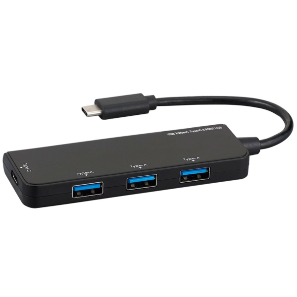 Nakabayashi Digio2 UH-C3404BK Black USB Hub