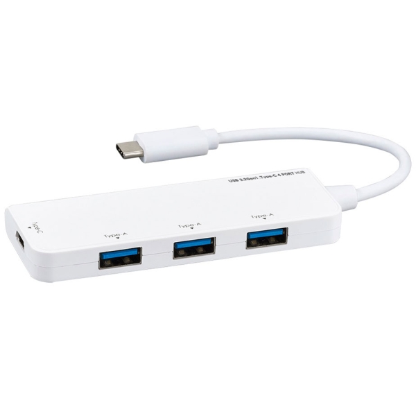 NAKABAYASHI Digio2 UH-C3404W white USB Hub