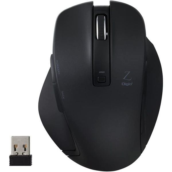 Mouse Nakabayashi Digio2 Z MUS-RKF129BK Black Mouse