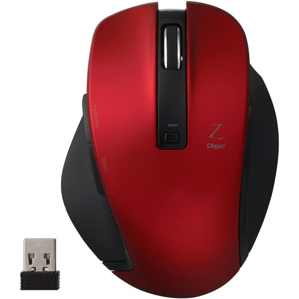 Mouse Nakabayashi Digio2 Z MUS-RKF129R red Mouse