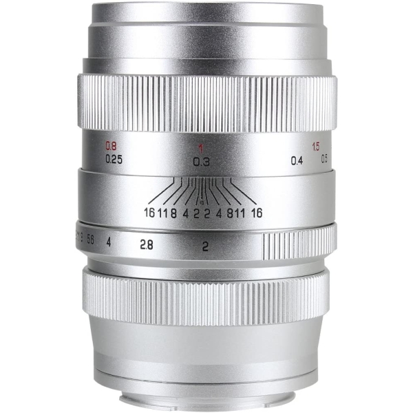 Camera Lens Nakaichi Optical CREATOR 35mm F2 Silver for Sony E Lense