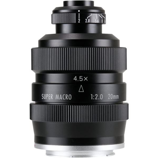 Camera Lens Nakaichi Optical FREEWALKER 20mm F2.0 SUPER MACRO 4-4.5:1 for Sony E Lense