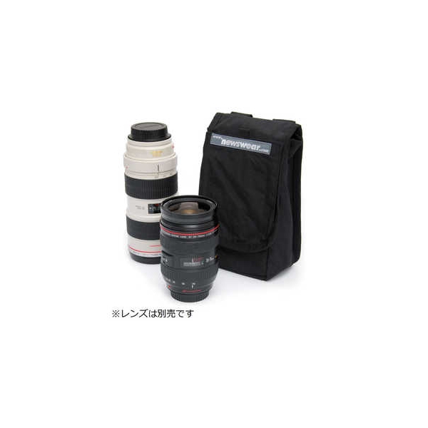 Camera Lens Case Newswear Large Press Pouch 49252 Black Lens Case