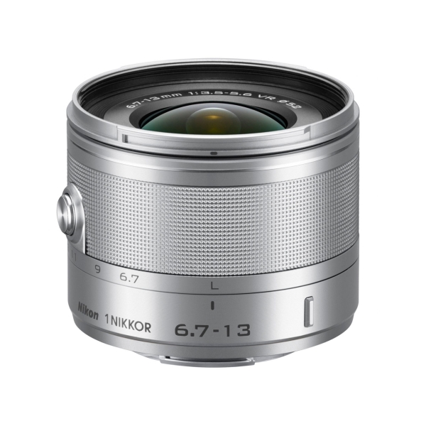 Nikon 1 NIKKOR VR 6.7-13mm f/3.5-5.6 Silver Camera Lens