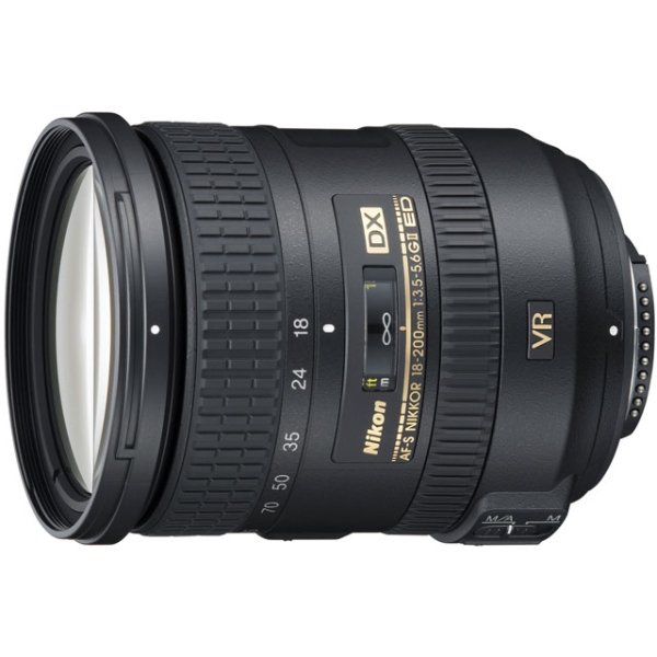 NIKON AF-S DX NIKKOR 18-200mm f/3.5-5.6G ED VR II Camera Lens