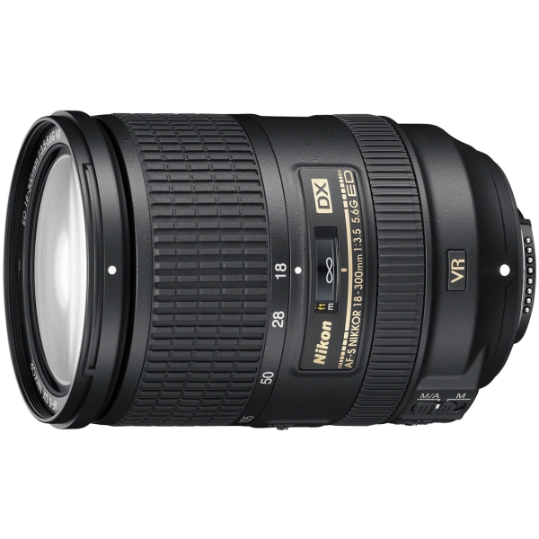 NIKON AF-S DX NIKKOR 18-300mm f/3.5-5.6G ED VR Camera Lens