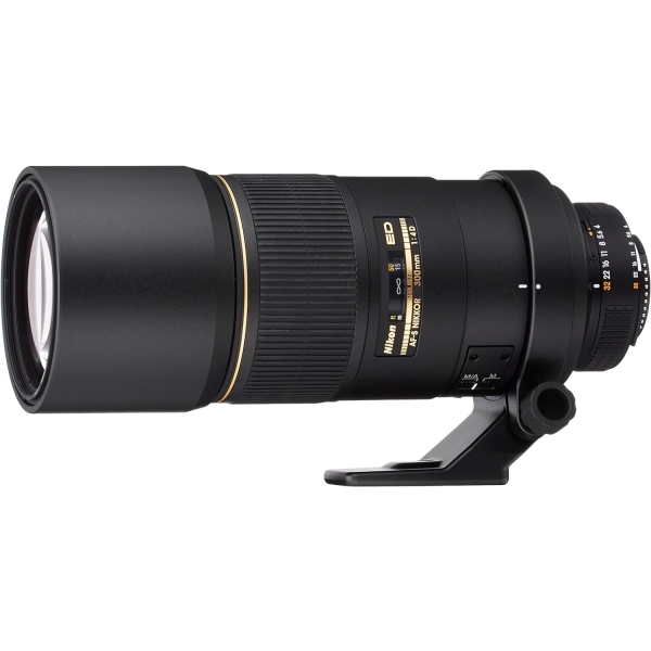 Nikon Ai AF-S Nikkor 300mm f/4D IF-ED Black Camera Lens