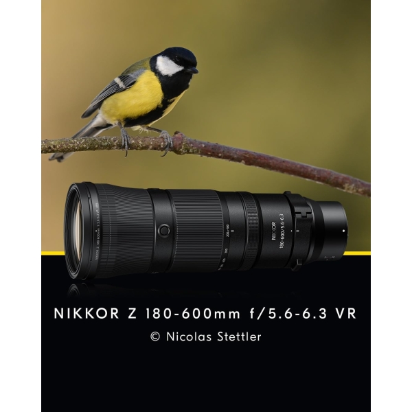 NIKON NIKKOR Z 180-600mm f/5.6-6.3 VR Camera Lens - image 2