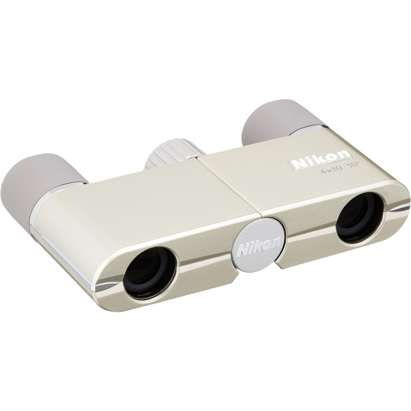 Nikon play 4x10D CF champagne gold Binocular