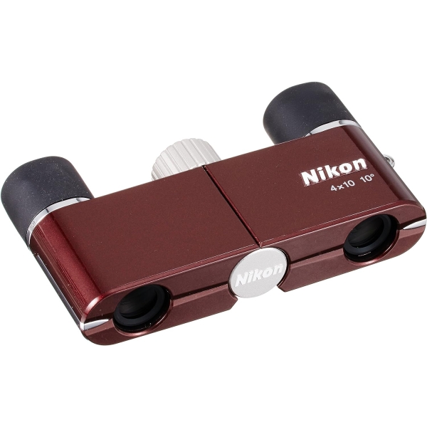 Nikon play 4x10D CF wine red Binocular