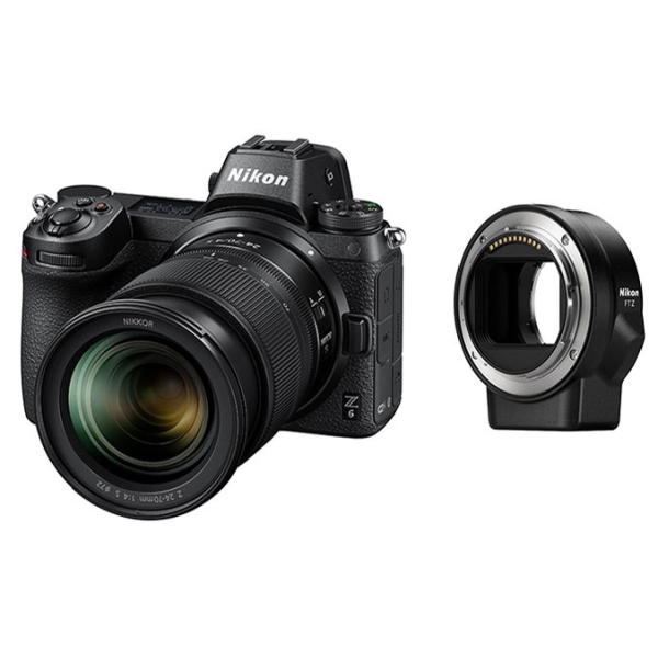 DSLR Camera NIKON Z 6 24-70+FTZ mount adapter kit DSLR Camera