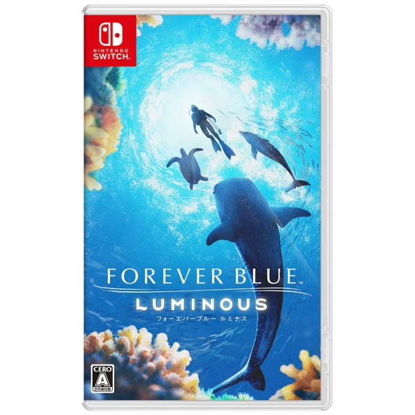 Nintendo Forever Blue Luminous Switch