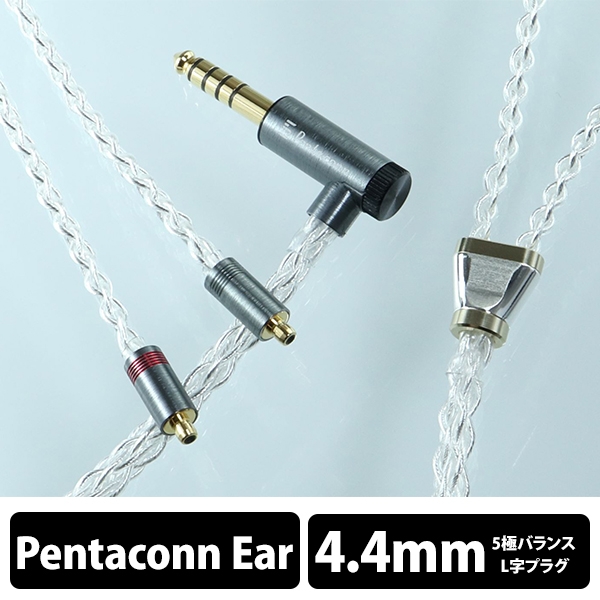 Earphone Cables Nippon Dics Dedicated Terminal 1.2m Lilium PRS02-44-es 4.4mm balance (5 poles) ⇔ Earphone Cable