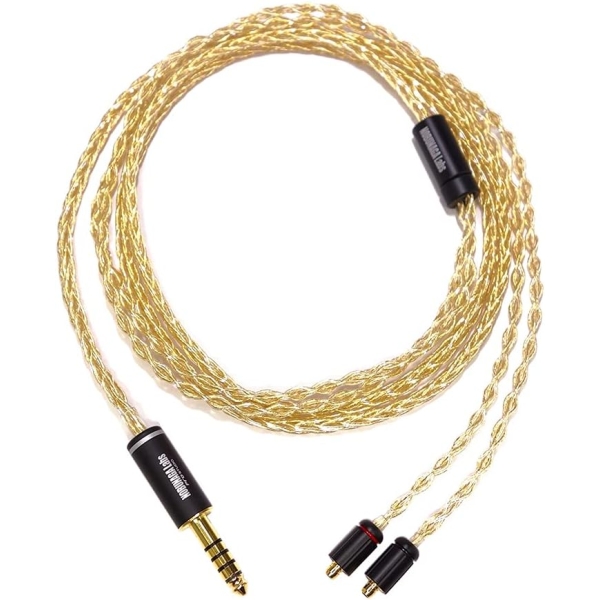 Earphone Cables Terminal 1.2m for exclusive use of NOBUNAGA Labs 冩楽 NLS-SRK 4.4mm balance (5 poles) ⇔ Earphone Cable