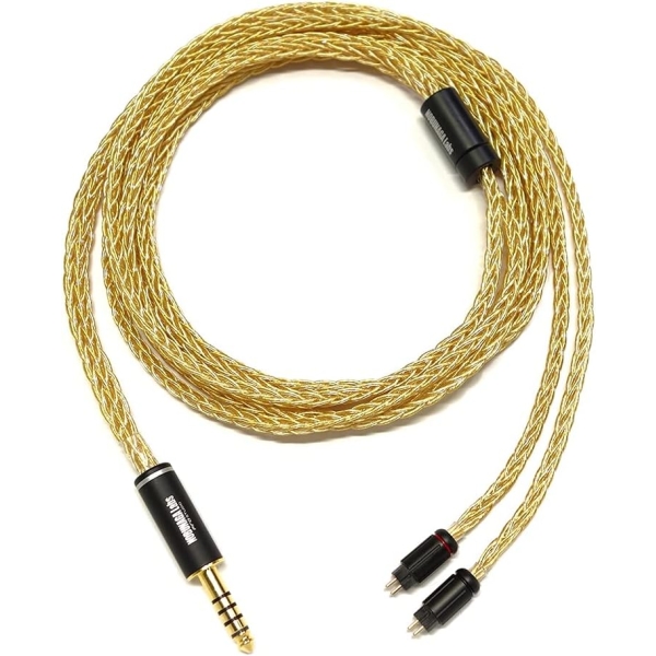 Earphone Cables NOBUNAGA Labs Gilgames-Omega NLS-GMS-OMG 4.4mm balance (5 poles) ⇔ 2 pin 1.2m Earphone Cable