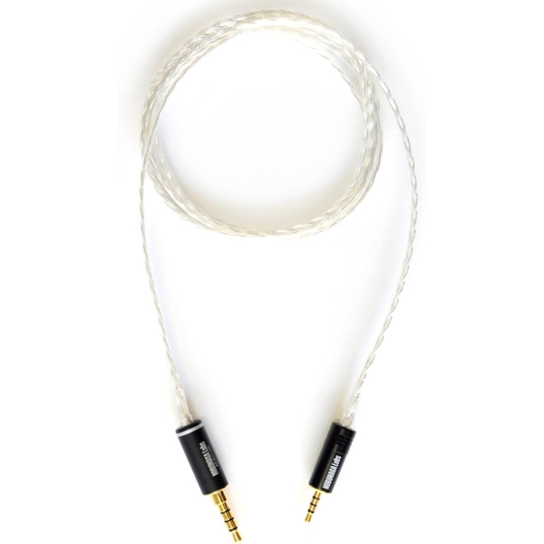 Earphone Cables NOBUNAGA Labs Otenashi NLP-OGN 2.5mm (4 poles) ⇔ Mini plug (4 poles) 1.2m Earphone Cable