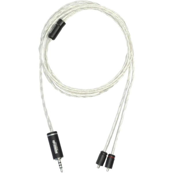 Earphone Cables NOBUNAGA Labs 雷切改 S NLP-RAI-KAI-S 2.5mm (4 poles) ⇔ MMCX 1.2m Earphone Cable