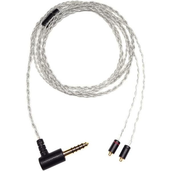 NOBUNAGA Labs shade NLE-MKS 4.4mm balance (5 poles) ⇔ MMCX 1.2m  Earphone Cable Japanese version