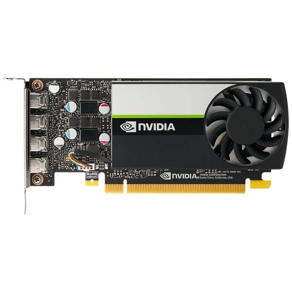 NVIDIA NVIDIA T1000 BBox 4HDMI EQT1000-4GEBBH4 PCIExp 4GB Graphic Card