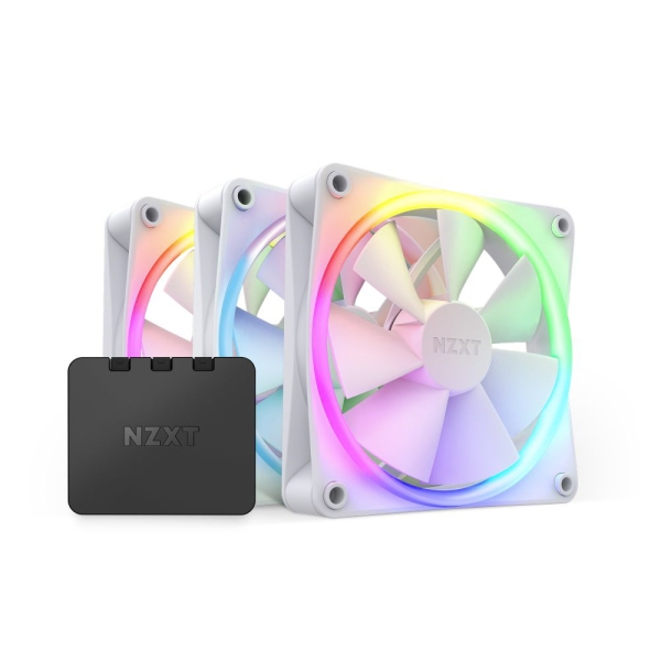 Case Fan NZXT F120 RGB Triple Pack RF-R12TF-W1 white