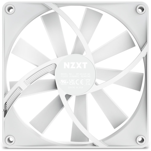 Case Fan NZXT F140Q RF-Q14SF-W1 white