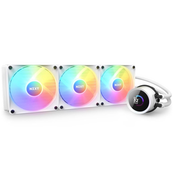 NZXT Kraken 360 RGB RL-KR360-W1 White CPU Fan