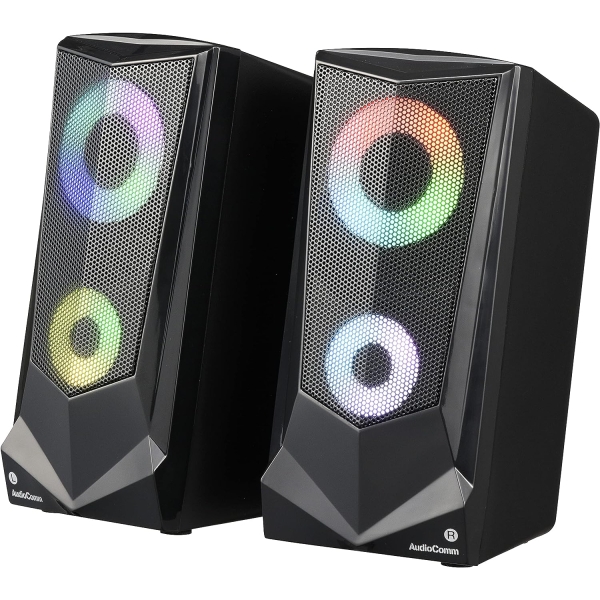 OHM ELECTRIC AudioComm ASP-U170Z black PC Speaker