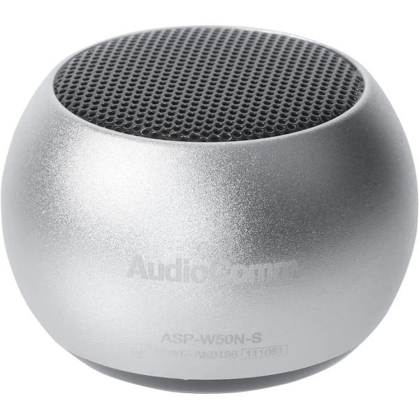 Bluetooth Speaker Ohm Electric AudioComm ASP-W50N-S Silver