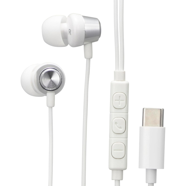 OHM ELECTRIC AudioComm HP-B173N-S silver Earphone Headphone