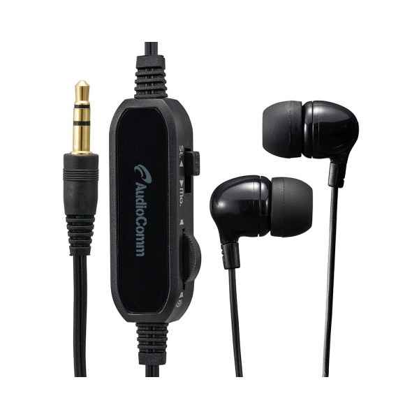 OHM ELECTRIC AudioComm HP-B332N Earphone Headphone