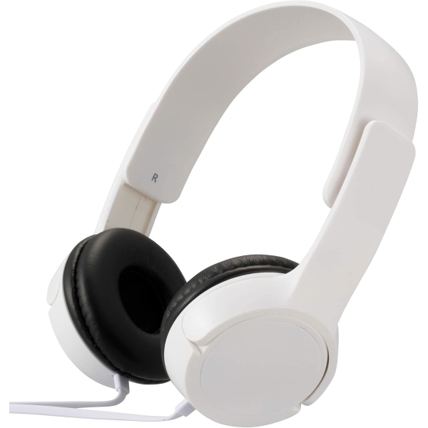 OHM ELECTRIC AudioComm HP-H125N-W white Earphone Headphone