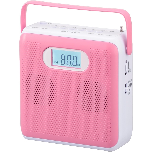 Boombox OHM ELECTRIC AudioComm RCR-600Z-P pink Boombox