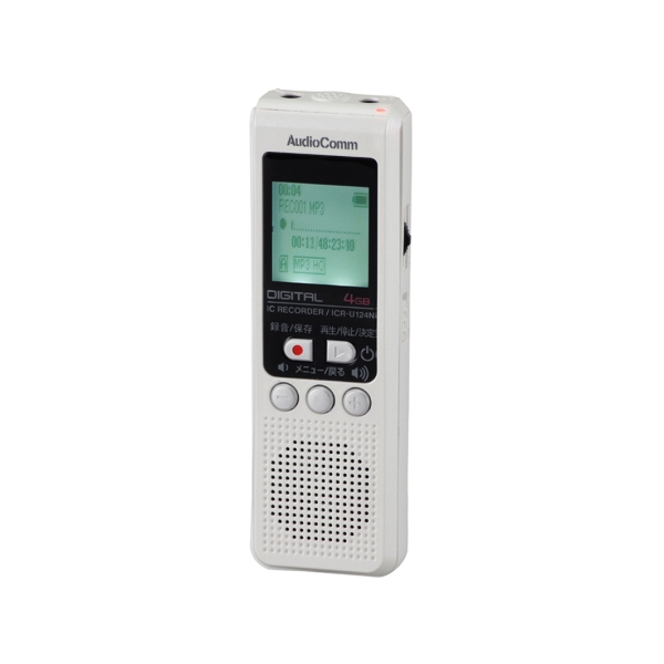 Voice Recorder OHM ELECTRIC ICR-U124N Voice Recorder