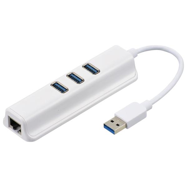 Ohm Electric PC-SH3PL09-W USB Hub