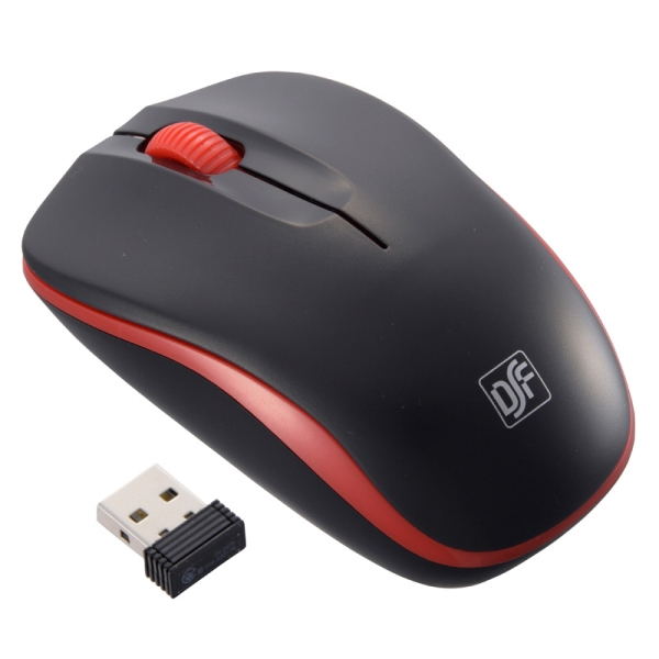 Mouse Ohm Electric PC-SMWIMS32 K black/red Mouse