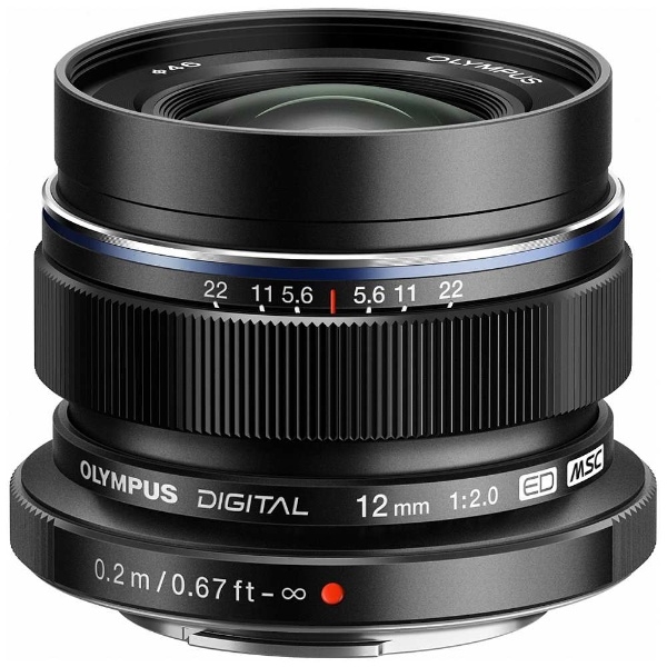 Lens Olympus M.ZUIKO DIGITAL ED 12mm F2.0 Black Camera Lense