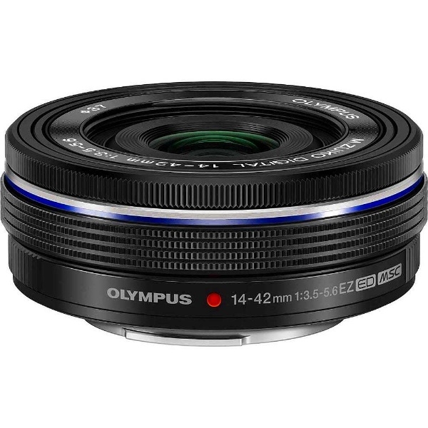 Camera Lens Olympus M.ZUIKO DIGITAL ED 14-42mm F3 .5-5.6 EZ black Lense