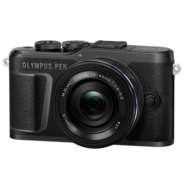 DSLR Camera Olympus OLYMPUS PEN E-PL10 14-42mm EZ Lens Kit Black DSLR Camera