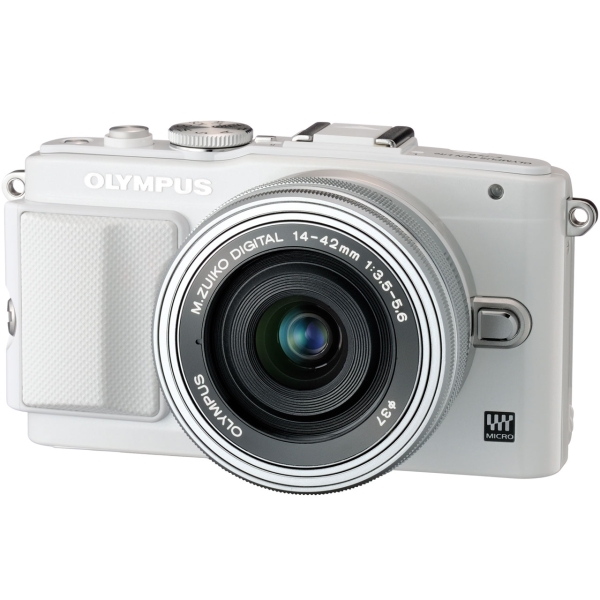 Olympus OLYMPUS PEN Lite E-PL6 14-42mm EZ lens kit white Mirrorless Camera