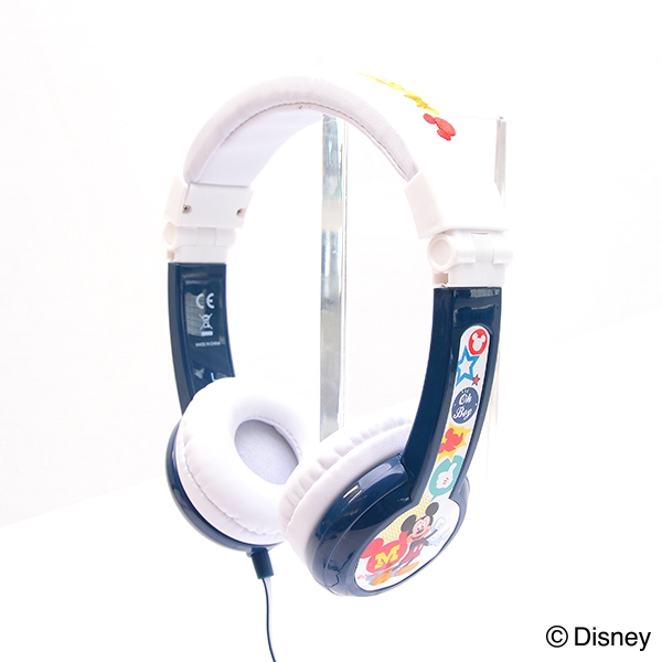 onanoff BuddyPhones Disney character Mickey Mouse navy white Earphone Headphone