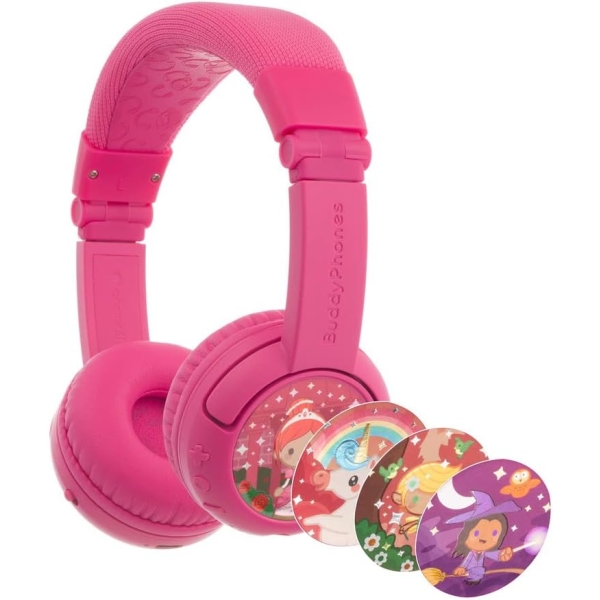 onanoff BuddyPhones Play+ rose pink Earphone Headphone