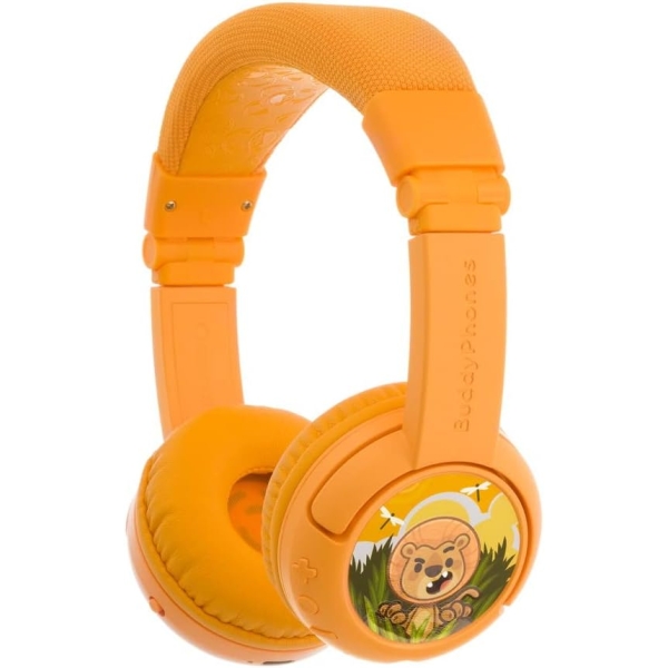 onanoff BuddyPhones Play+ sun yellow Earphone Headphone