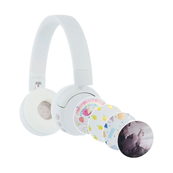 onanoff BuddyPhones POP Fun Snow white Earphone Headphone