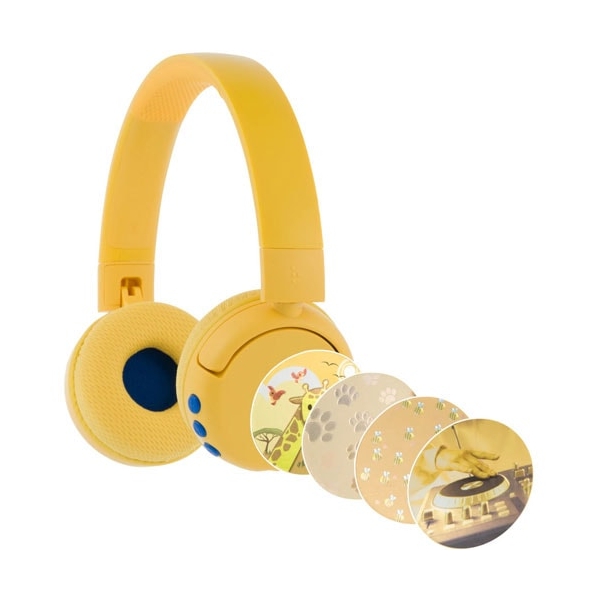 onanoff BuddyPhones POP Fun sun yellow Earphone Headphone