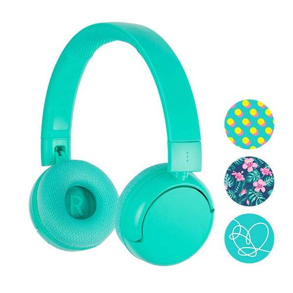 onanoff BuddyPhones POP TURQUOISE Earphone Headphone